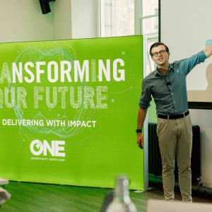 ONE connects founders with leading entrepreneurial expertise through its AI entrepreneurship programme