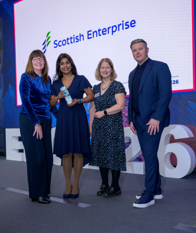 NEWS | Celebrating north east success in life sciences at Scottish EDGE round 26
