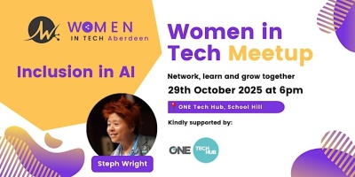 Women in Tech meetup: Inclusion in AI - Evening with Steph Wright